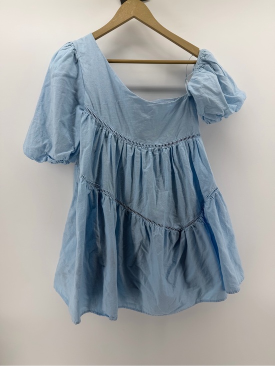 Altar'd State Dresses & Skirts - Altar'd State Powder Blue baby doll dress size XS